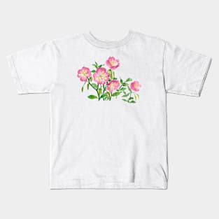 June 21st birthday flower Kids T-Shirt